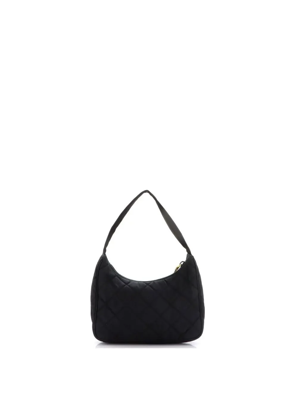 Prada Hobo Quilted Tessuto Mini #337247P12B
